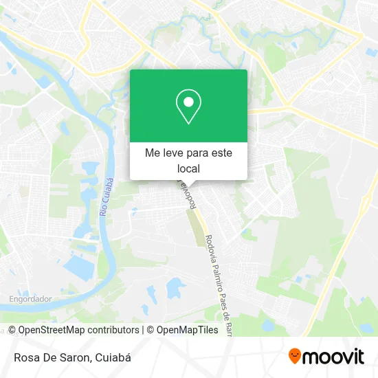 Rosa De Saron mapa