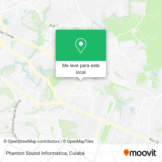 Phanton Sound Informatica mapa