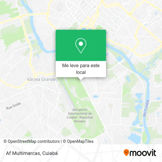 Af Multimarcas mapa