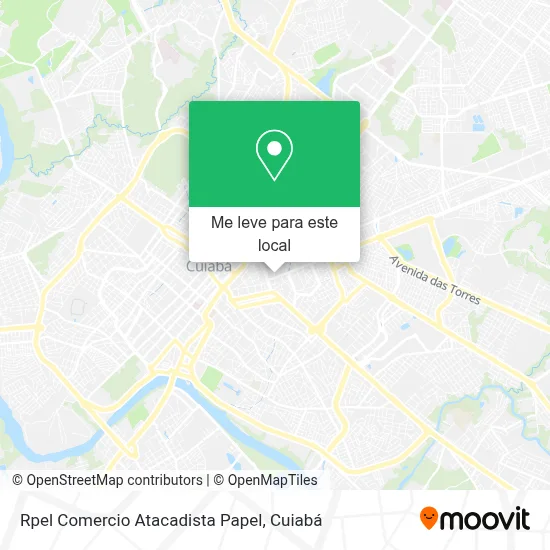 Rpel Comercio Atacadista Papel mapa