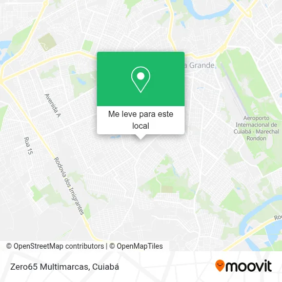 Zero65 Multimarcas mapa