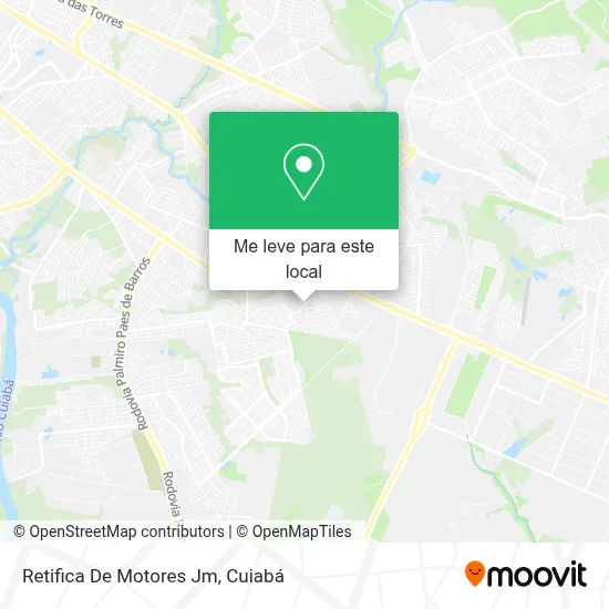 Retifica De Motores Jm mapa