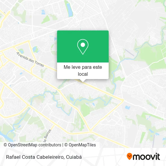 Rafael Costa Cabeleireiro mapa