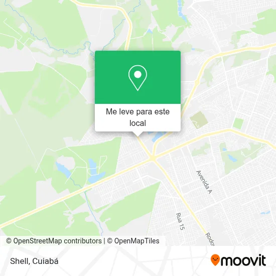 Shell mapa
