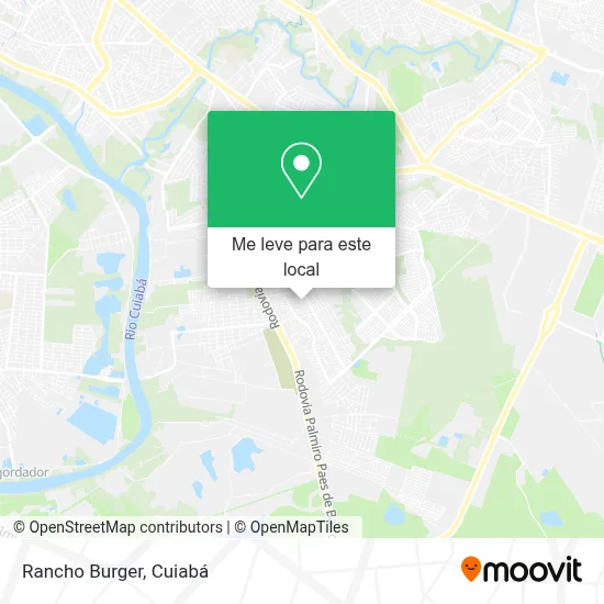 Rancho Burger mapa