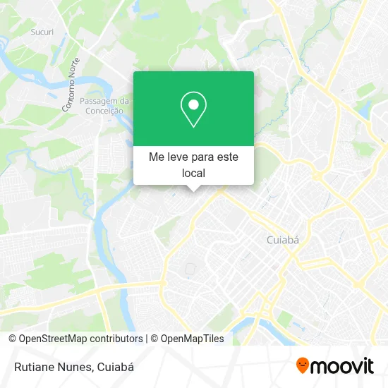 Rutiane Nunes mapa
