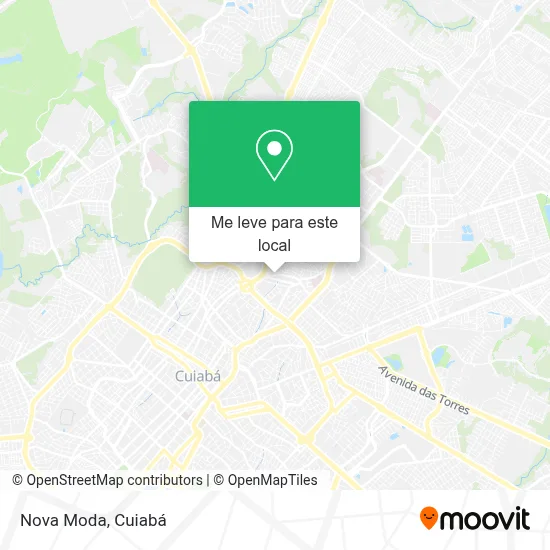 Nova Moda mapa