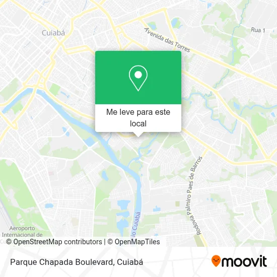 Parque Chapada Boulevard mapa