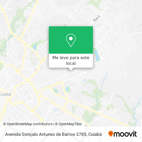 Avenida Gonçalo Antunes de Barros 2785 mapa