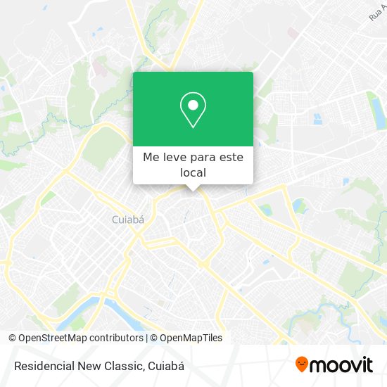 Residencial New Classic mapa