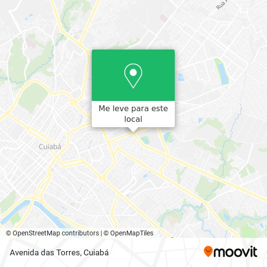 Avenida das Torres mapa