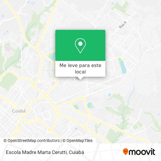 Escola Madre Marta Cerutti mapa