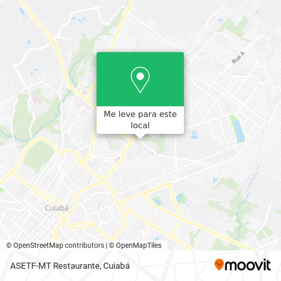 ASETF-MT Restaurante mapa