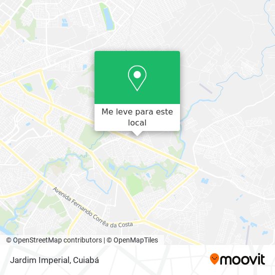 Jardim Imperial mapa