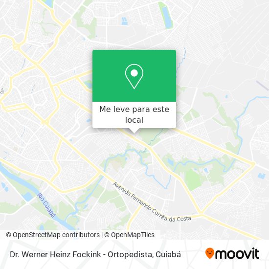 Dr. Werner Heinz Fockink - Ortopedista mapa