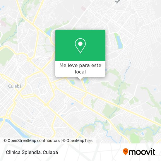 Clinica Splendia mapa