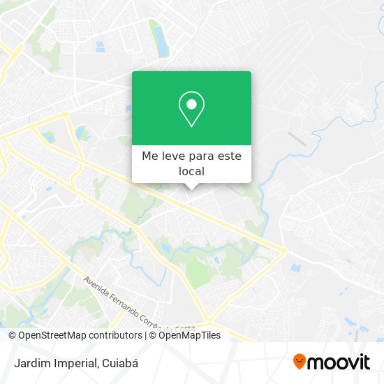 Jardim Imperial mapa