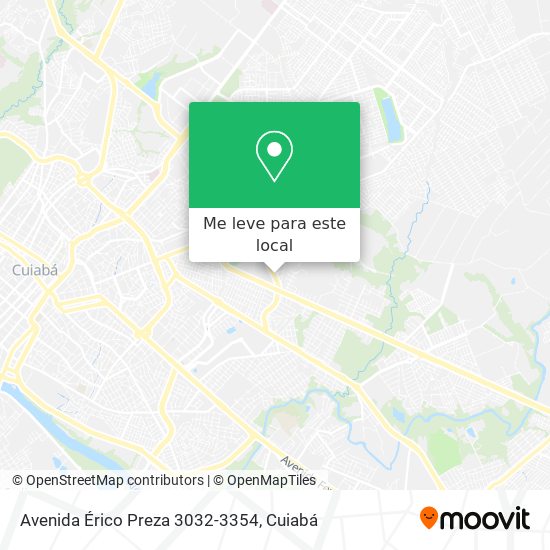 Avenida Érico Preza 3032-3354 mapa