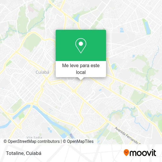 Totaline mapa