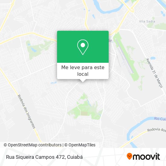 Rua Siqueira Campos 472 mapa