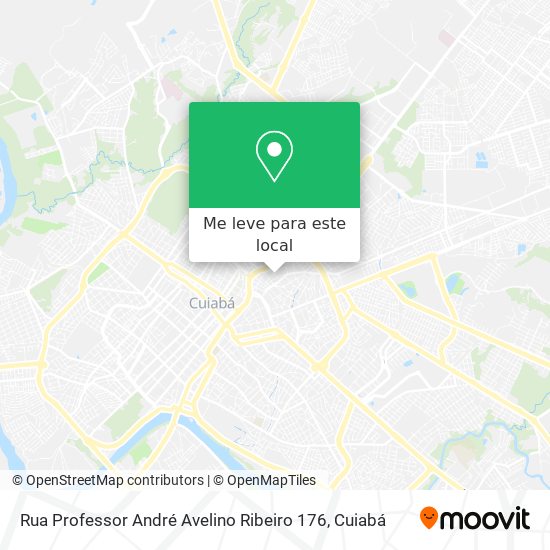 Rua Professor André Avelino Ribeiro 176 mapa