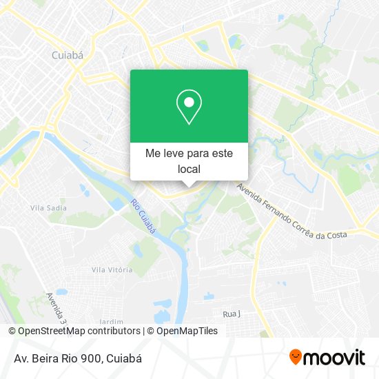 Av. Beira Rio 900 mapa