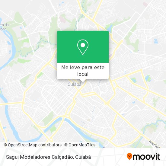 Sagui Modeladores Calçadão mapa