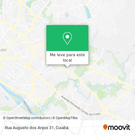 Rua Augusto dos Anjos 31 mapa