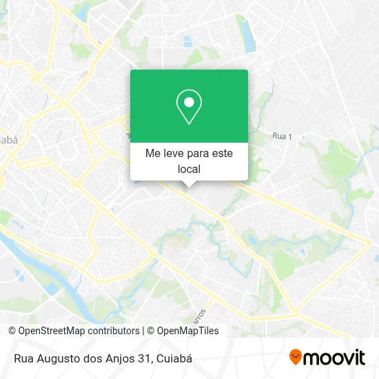 Rua Augusto dos Anjos 31 mapa