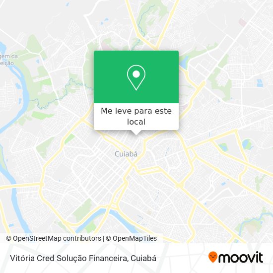 Vitória Cred Solução Financeira mapa