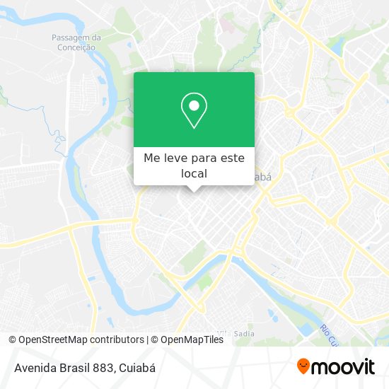 Avenida Brasil 883 mapa