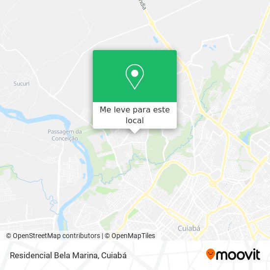 Residencial Bela Marina mapa