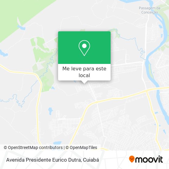 Avenida Presidente Eurico Dutra mapa