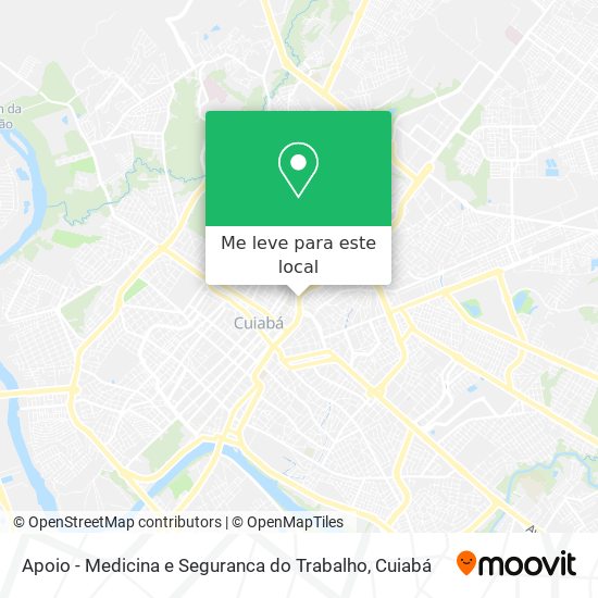 Apoio - Medicina e Seguranca do Trabalho mapa