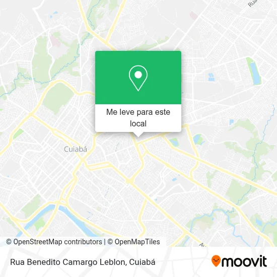 Rua Benedito Camargo Leblon mapa