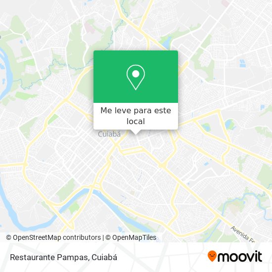 Restaurante Pampas mapa