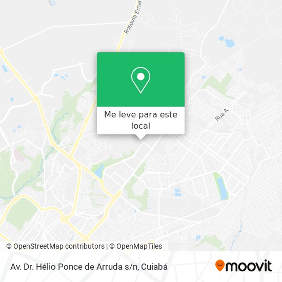 Av. Dr. Hélio Ponce de Arruda s / n mapa