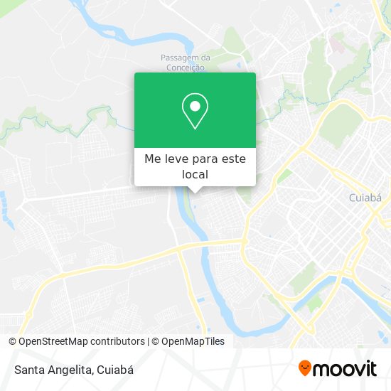 Santa Angelita mapa