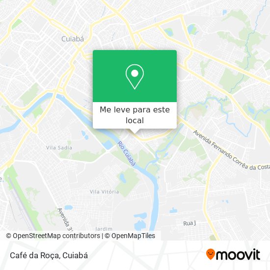 Café da Roça mapa