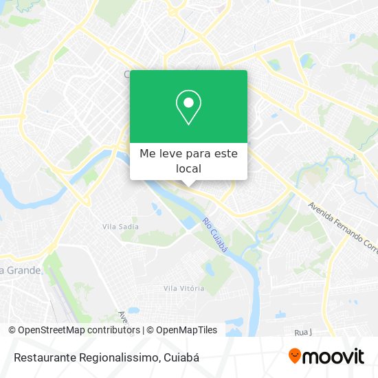 Restaurante Regionalissimo mapa