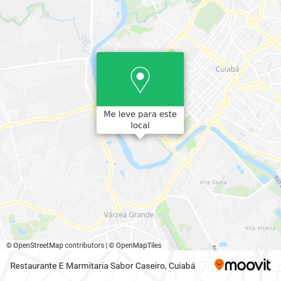 Restaurante E Marmitaria Sabor Caseiro mapa