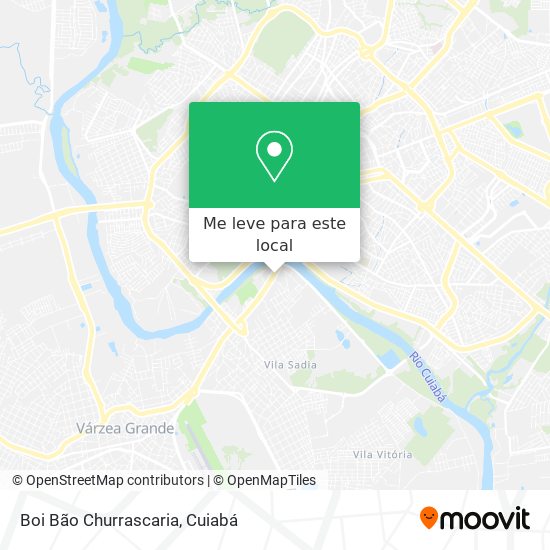 Boi Bão Churrascaria mapa