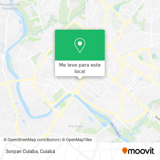 Sorpan Cuiaba mapa