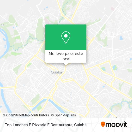 Top Lanches E Pizzaria E Restaurante mapa