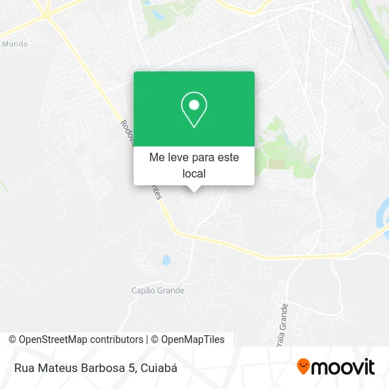 Rua Mateus Barbosa 5 mapa