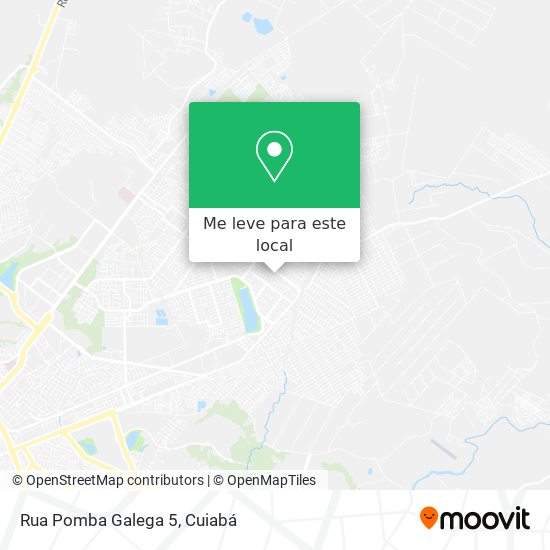 Rua Pomba Galega 5 mapa