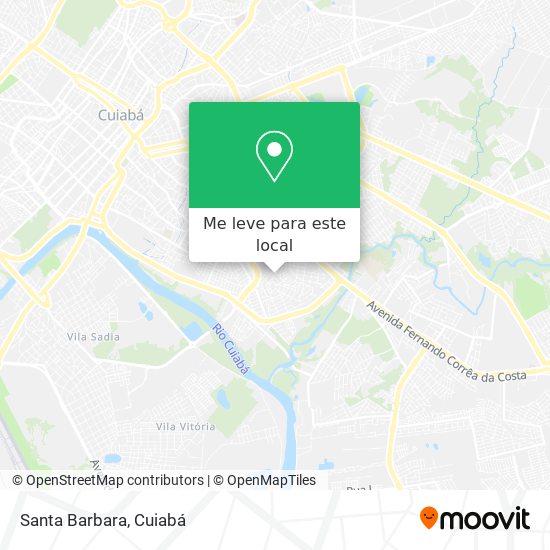 Santa Barbara mapa