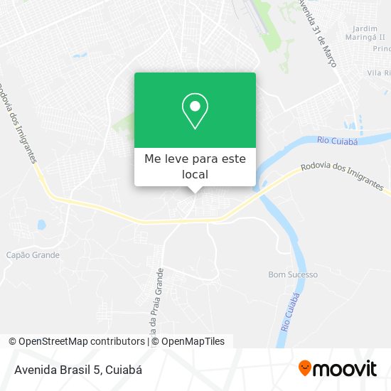 Avenida Brasil 5 mapa