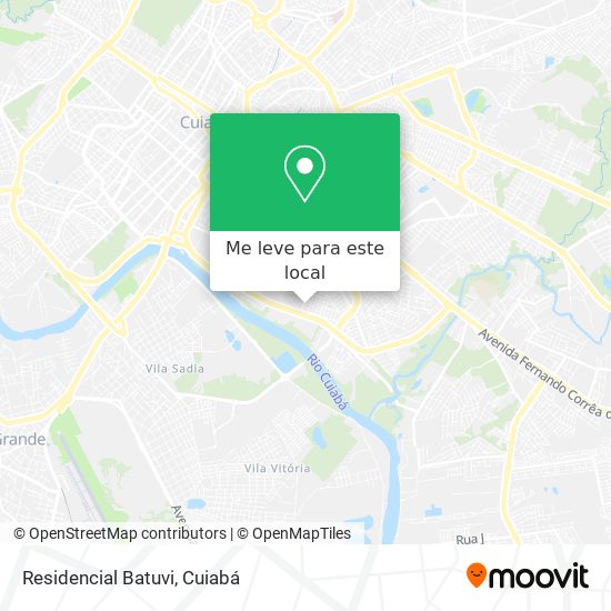 Residencial Batuvi mapa