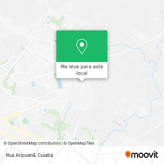Rua Aripuanã mapa
